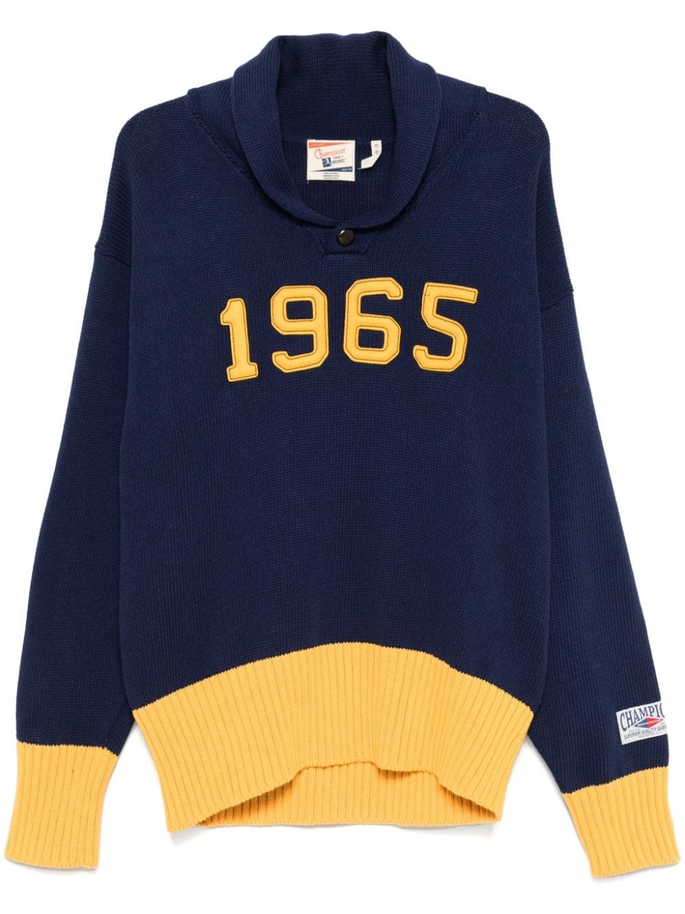 1965-patch sweater - 1