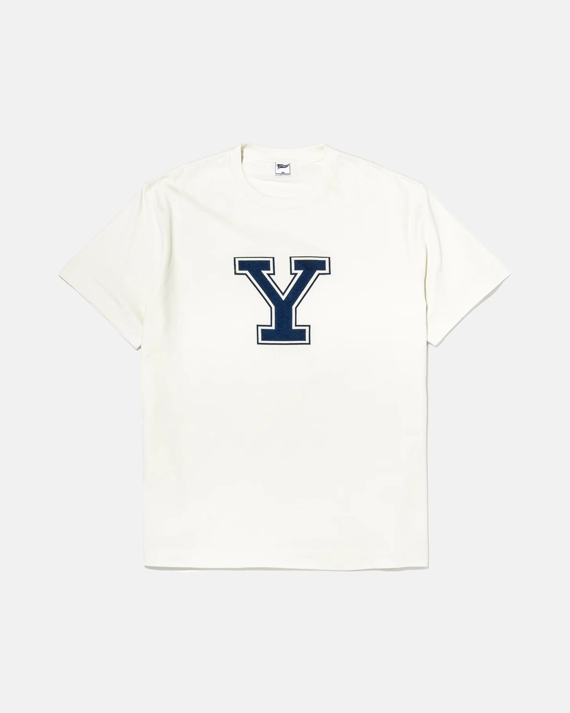 YALE WHITE VARSITY "Y" T-SHIRT - 1