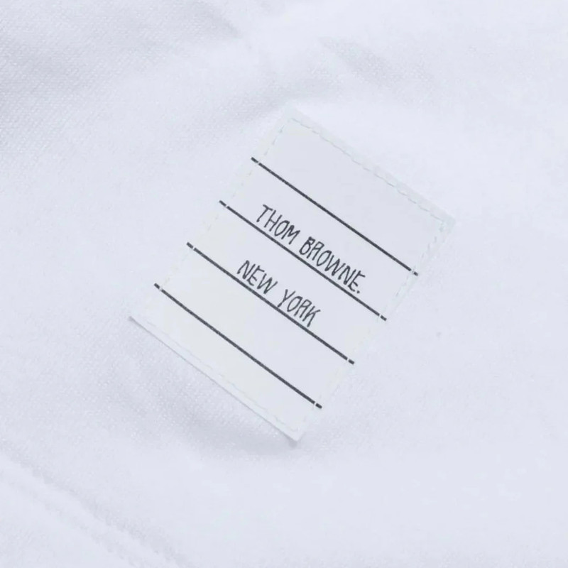 Thom Browne Jersey Relaxed Side Slit Tee Women outlook