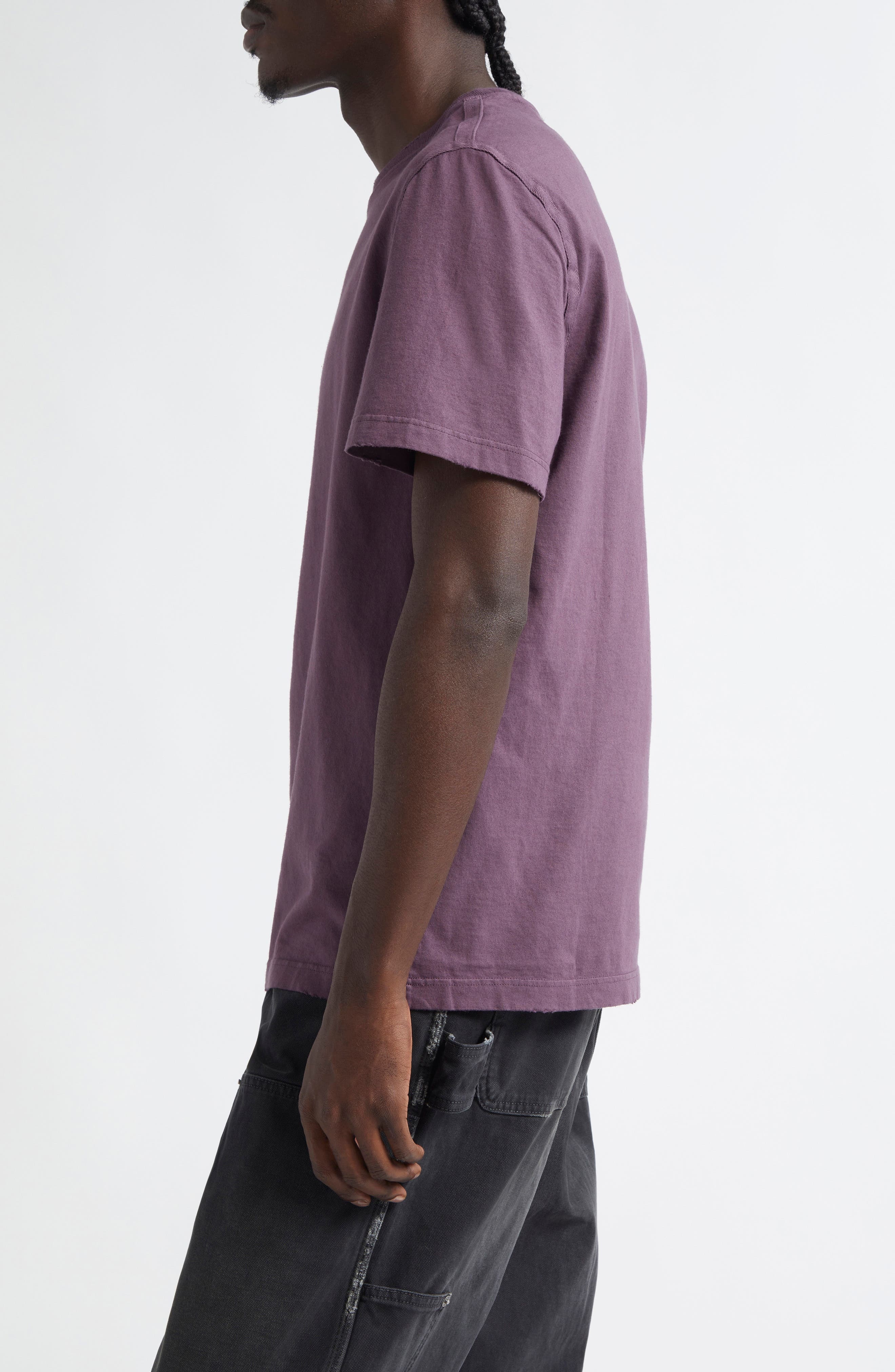 Golden Goose Journey Cotton Graphic T-Shirt in Purple/Black at Nordstrom - 3
