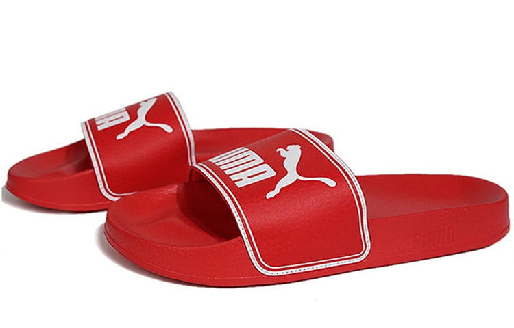 PUMA Leadcat Slide White/Red 360263-22 - 3