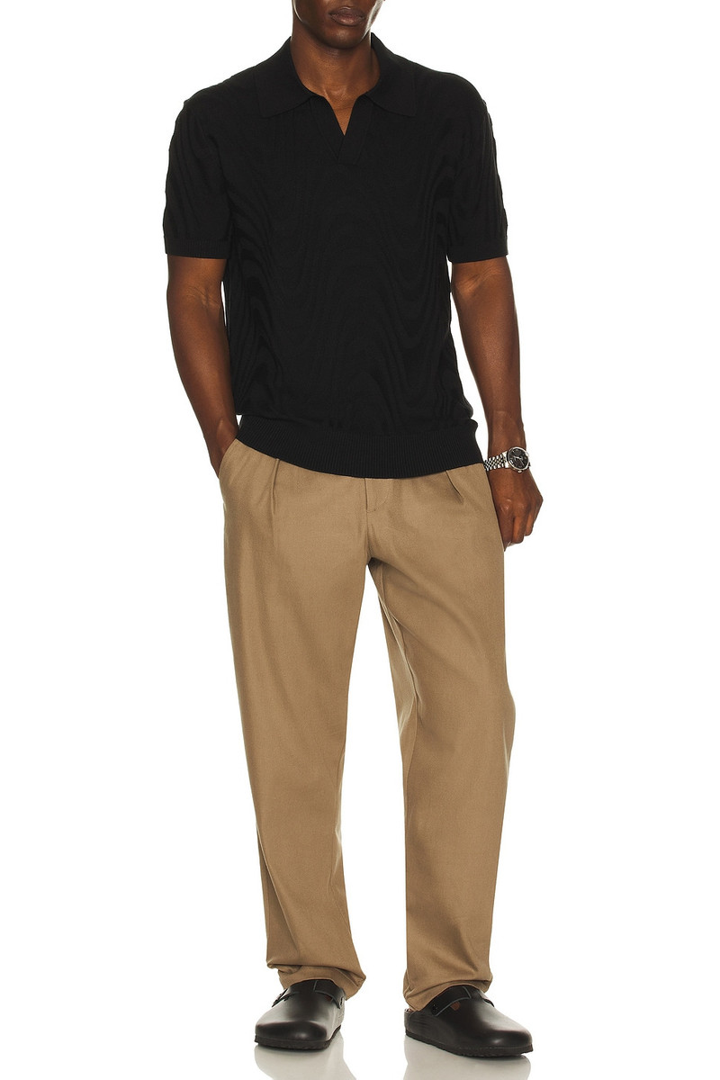 FRESCOBOL CARIOCA Rino Jacquard Knit Polo outlook