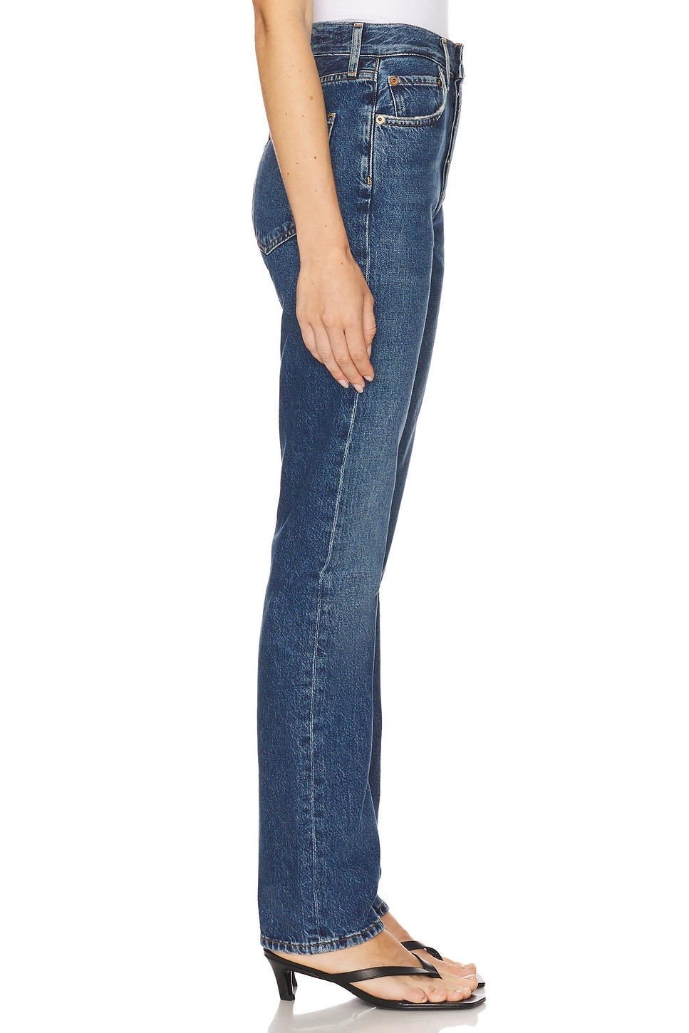 90s Pinch Waist High Rise Straight - 3