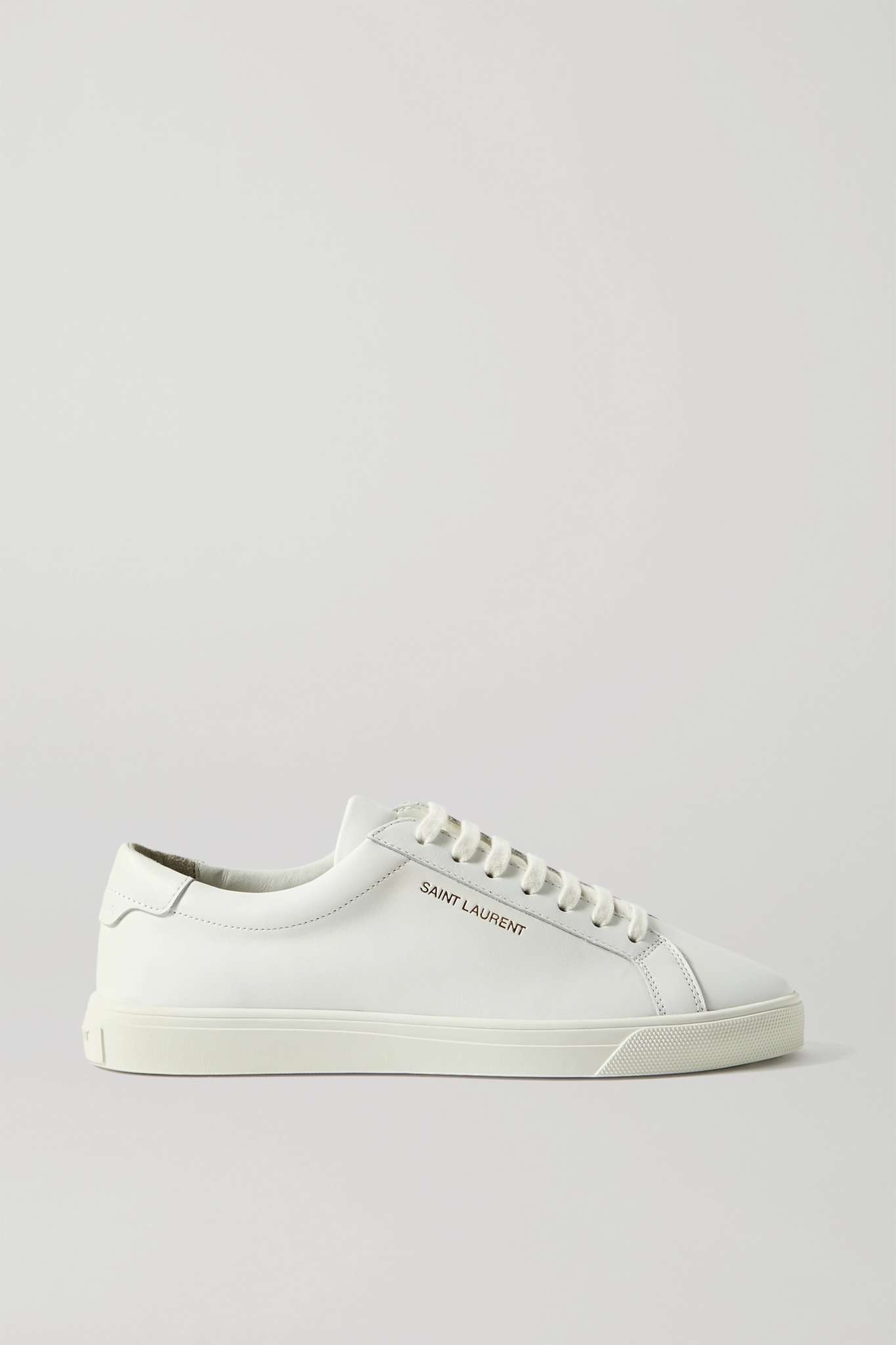 Andy logo-print leather sneakers - 1