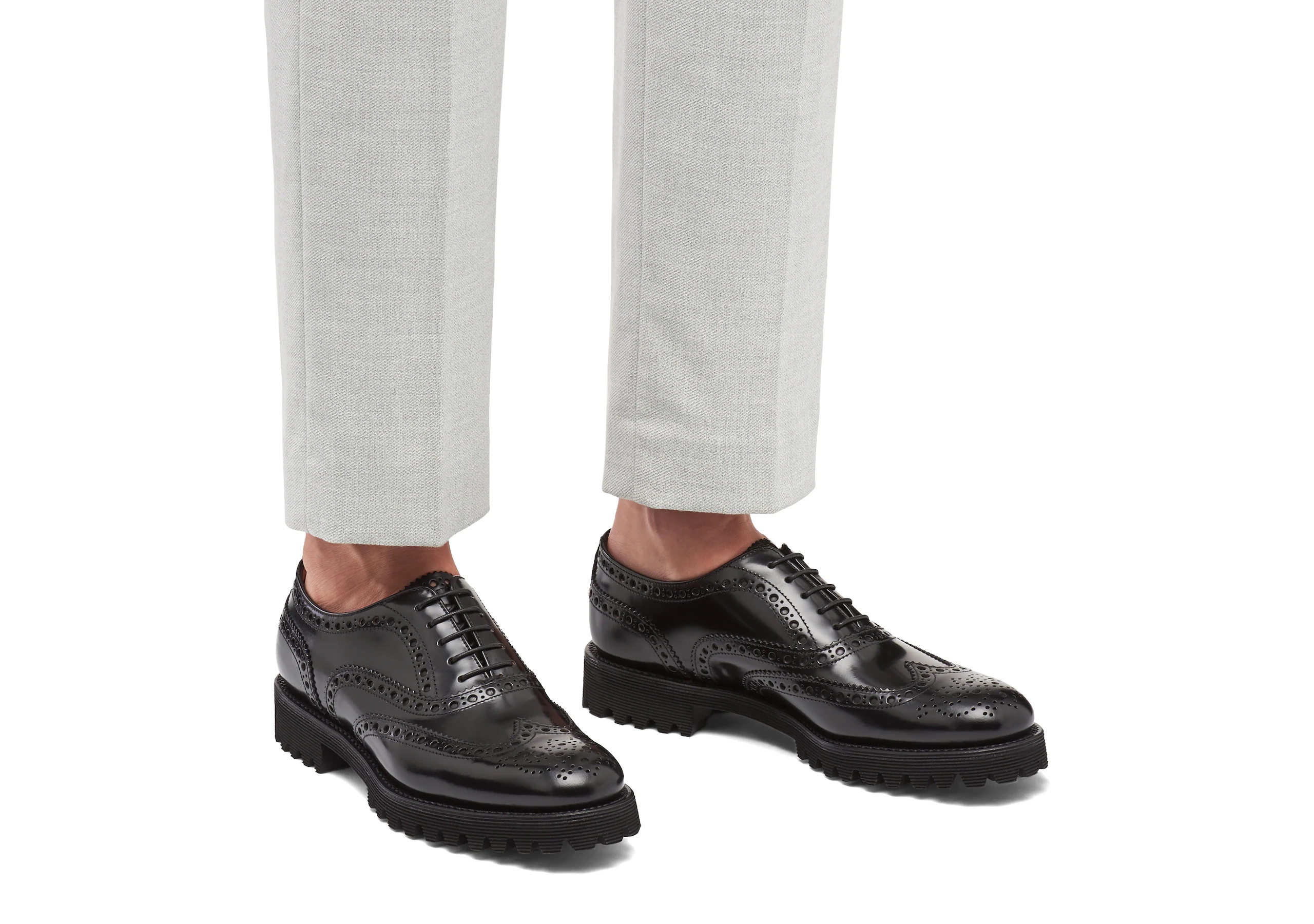Carla
Polished Binder Oxford Brogue Black - 5