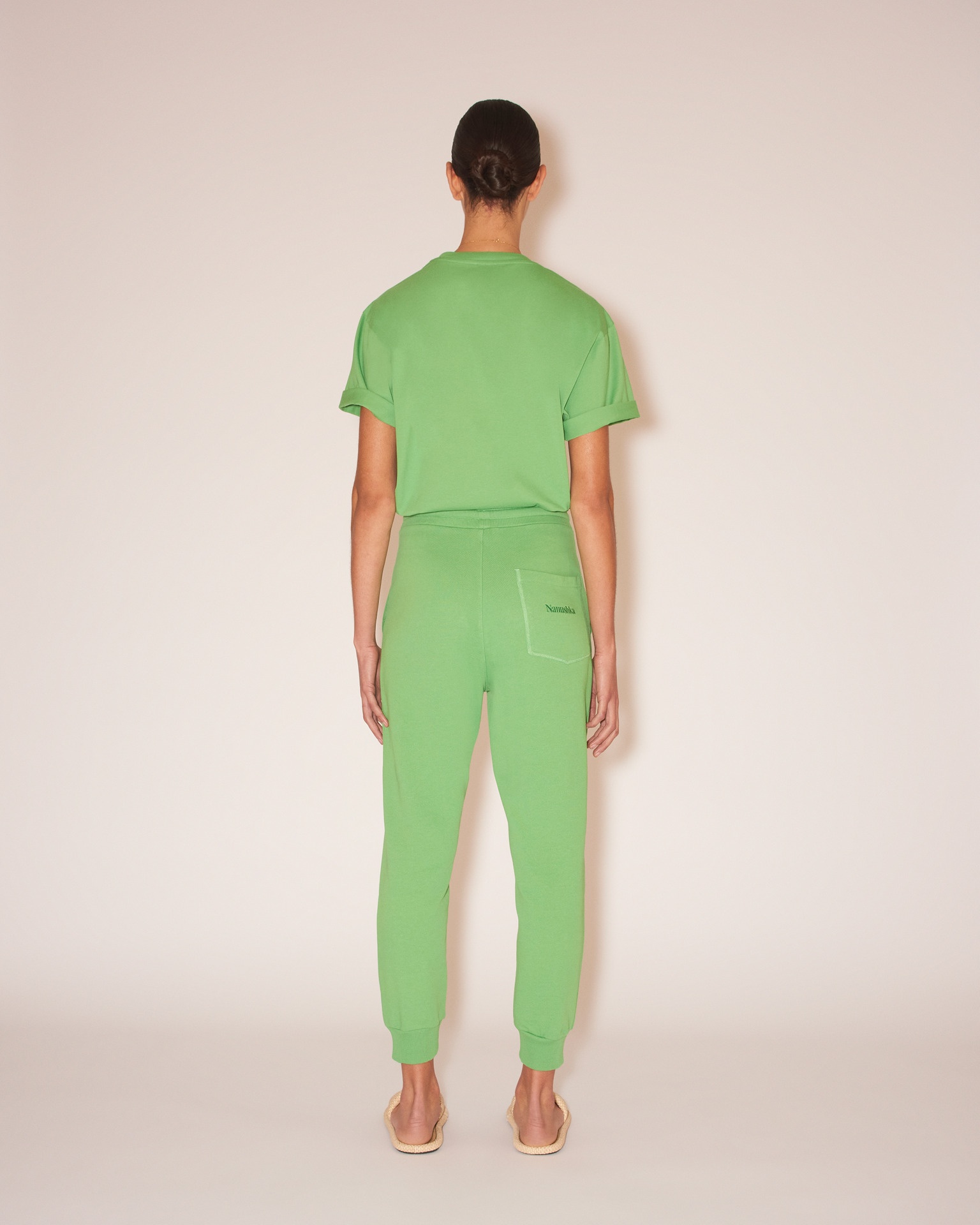 SHAY - Logo sweatpants - Green - 4