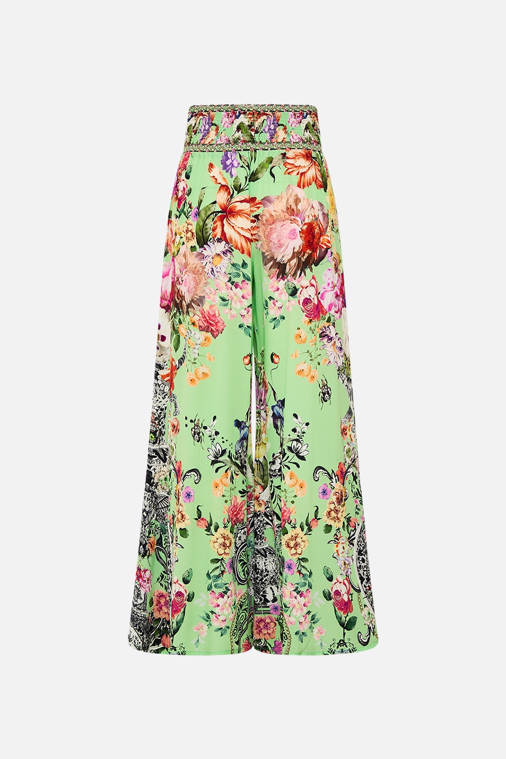 SHIRRED WAIST PANT - 8