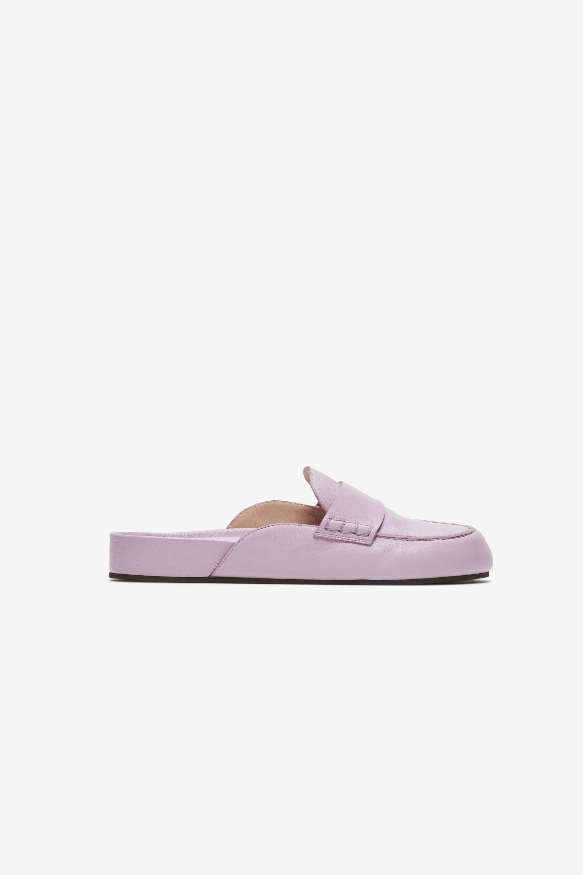 LOGO-PRINT FUSSBETT LOAFERS - 1