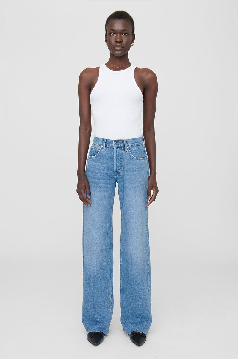 ANINE BING Hugh Jean - Panama Blue outlook