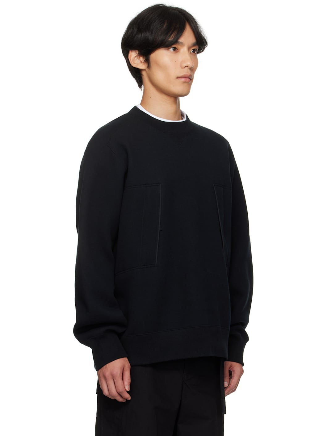 Black Sponge Sweat Sweatshirt - 2