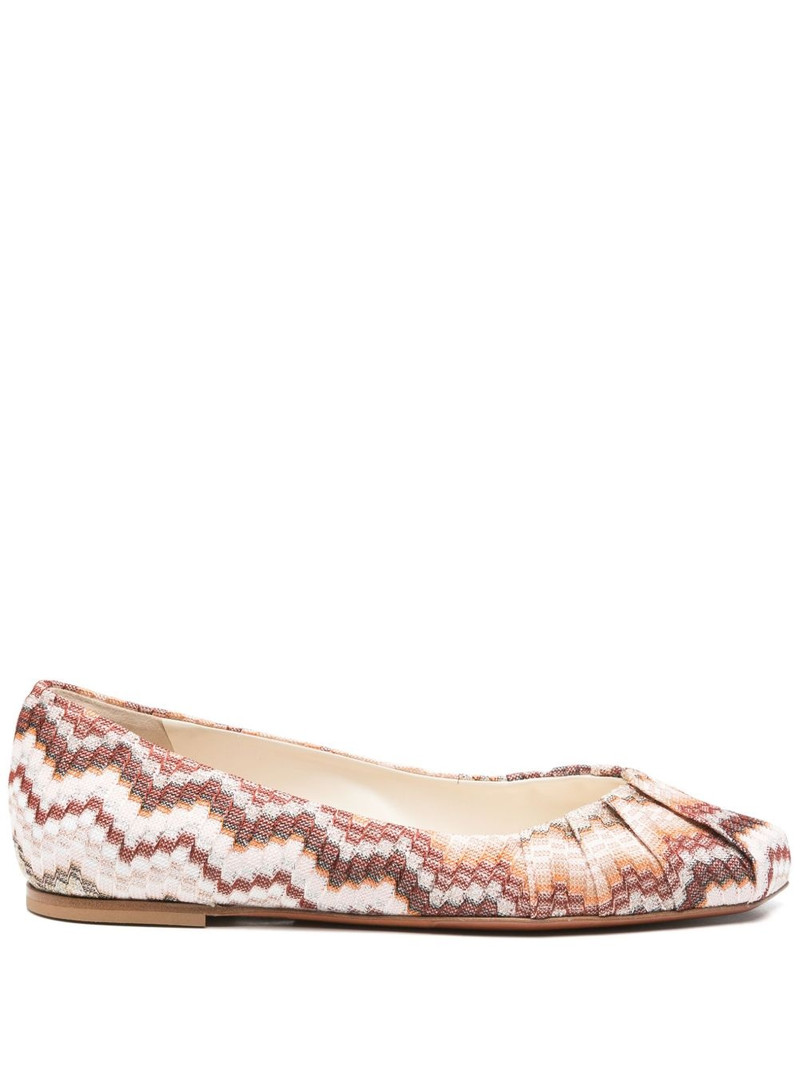 zigzag ballet flats 1