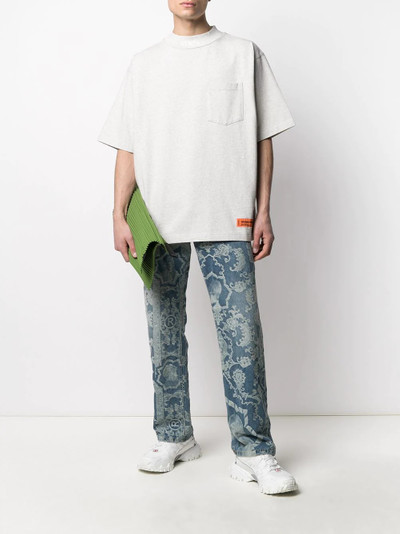 Heron Preston embroidered logo T-shirt outlook