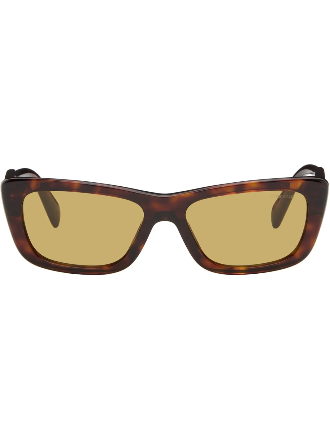 Brown Cat-Eye Sunglasses - 1