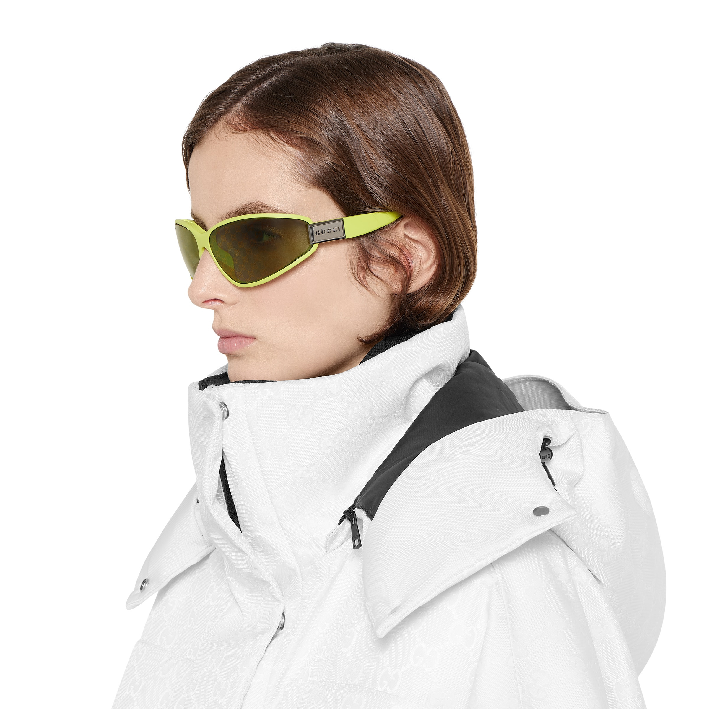 Rectangular frame sunglasses - 6