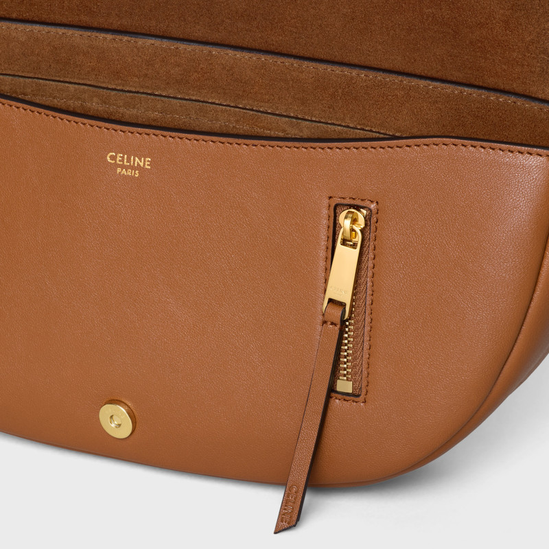 LITTLE HALFMOON SOFT TRIOMPHE IN SUPPLE SHINY LAMBSKIN 4