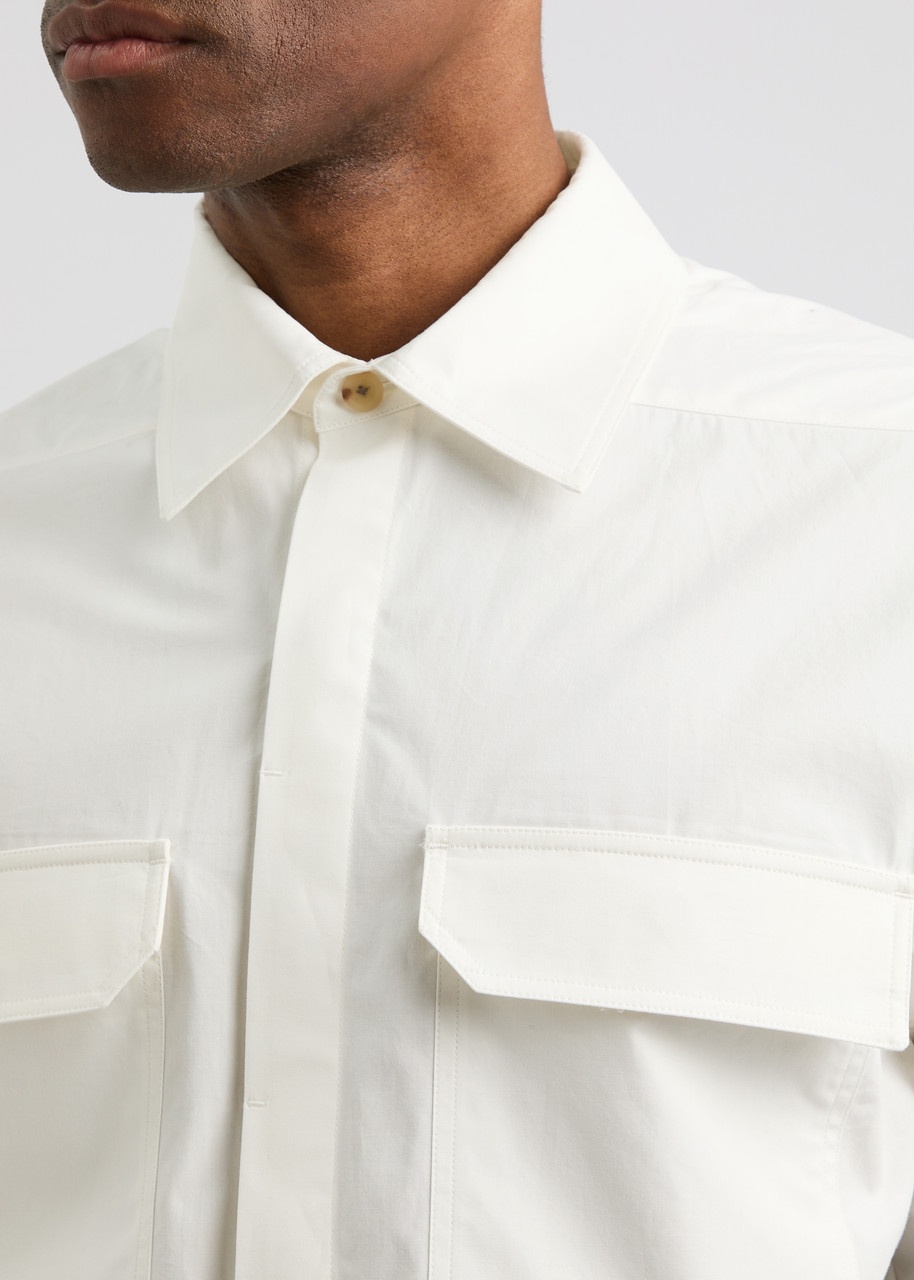 Cotton-poplin shirt - 5