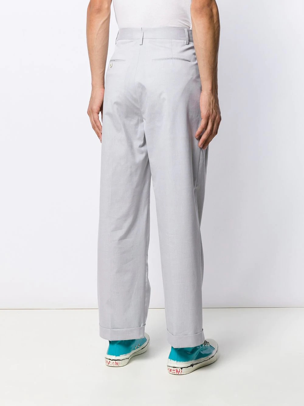 double pleated trousers - 4