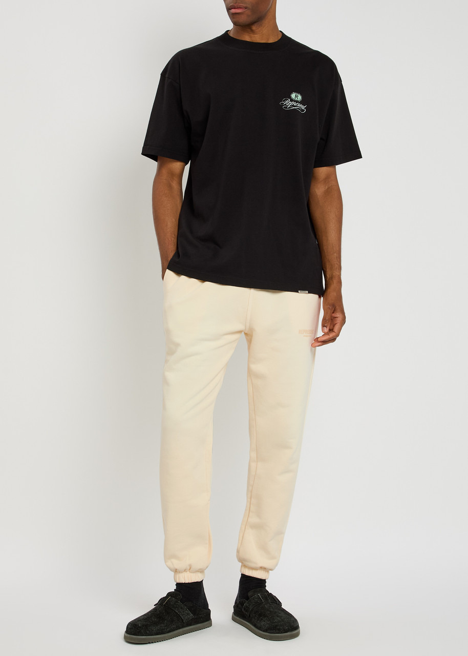 Represent Owners Club Logo-print Cotton Sweatpants - 4