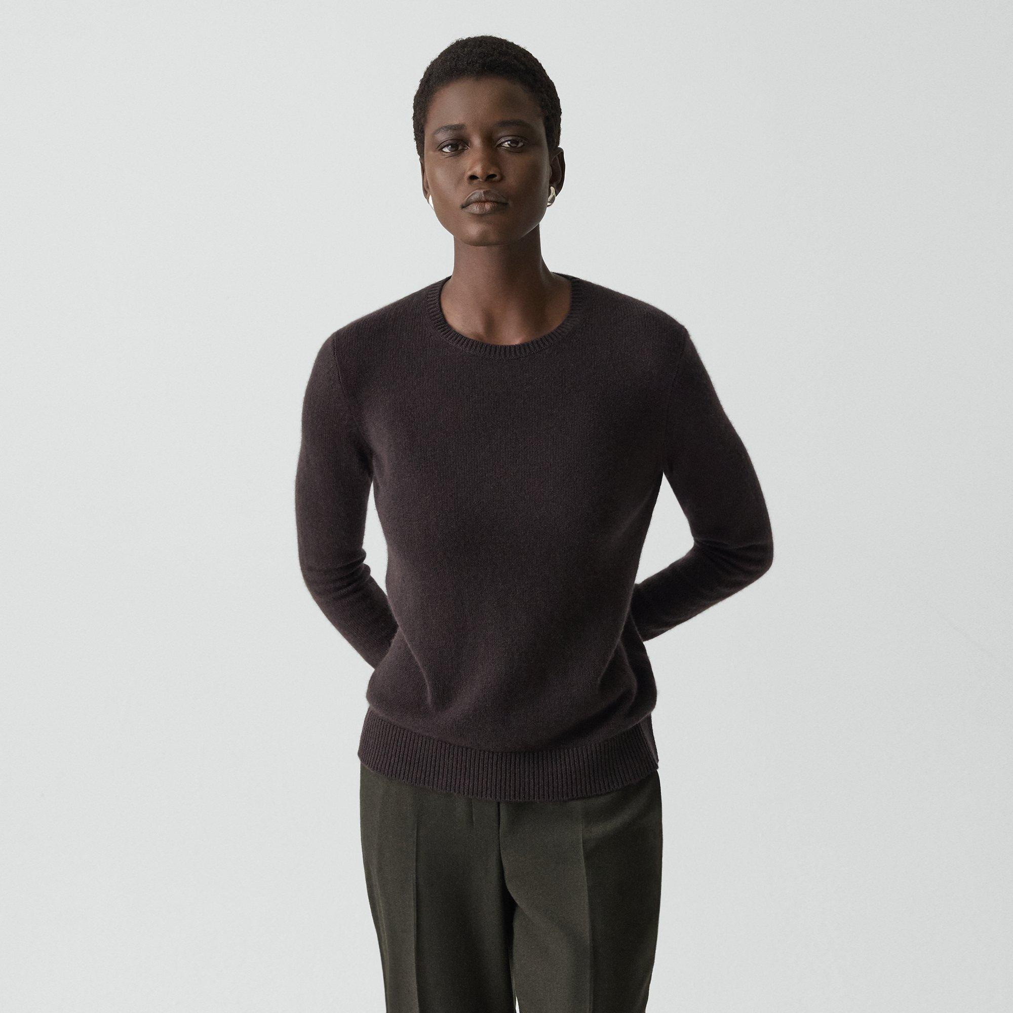 Crewneck Sweater in Feather Cashmere - 2