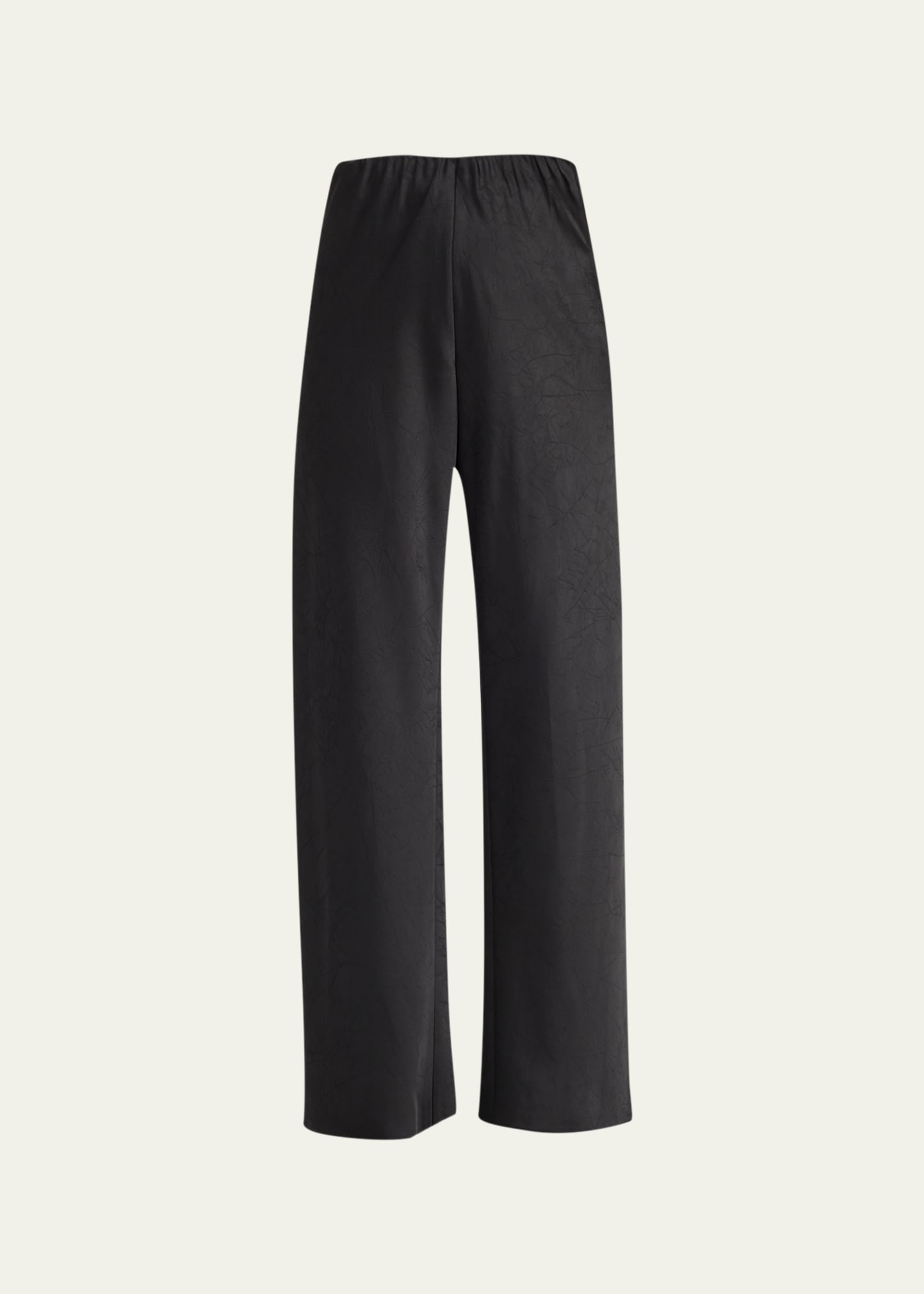 High-Waist Wide-Leg Bias Pants - 1