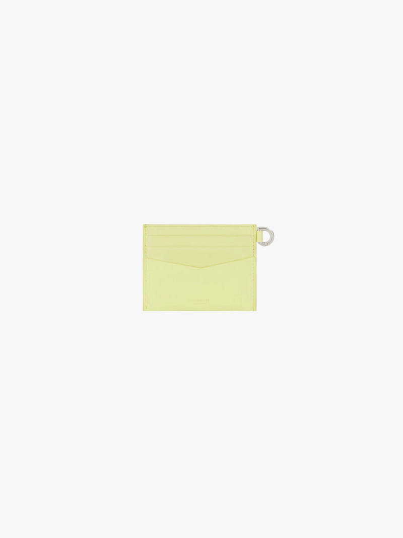Givenchy 4G CARDHOLDER IN BOX LEATHER outlook
