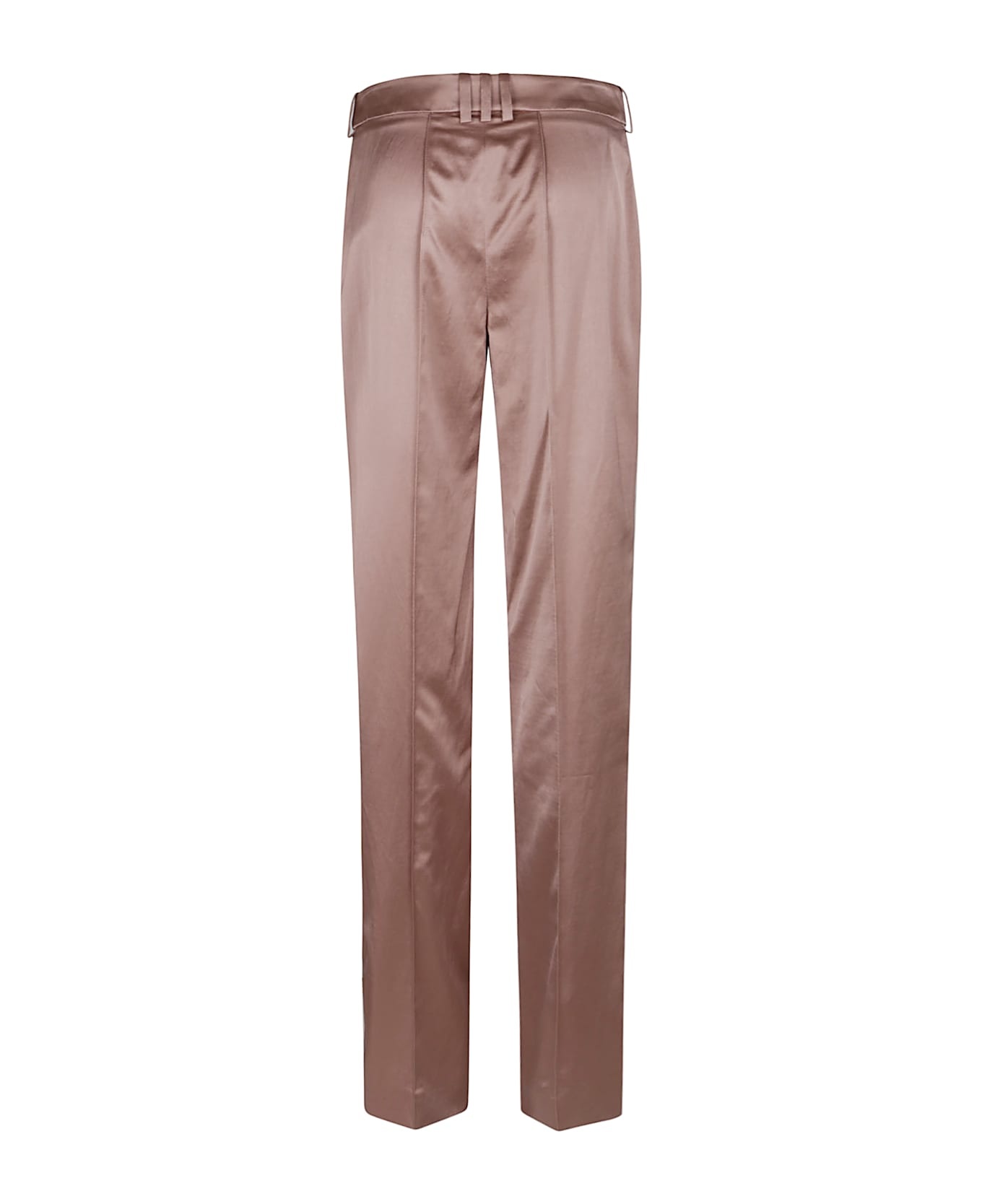 Pants In Rose-pink Viscose - 2