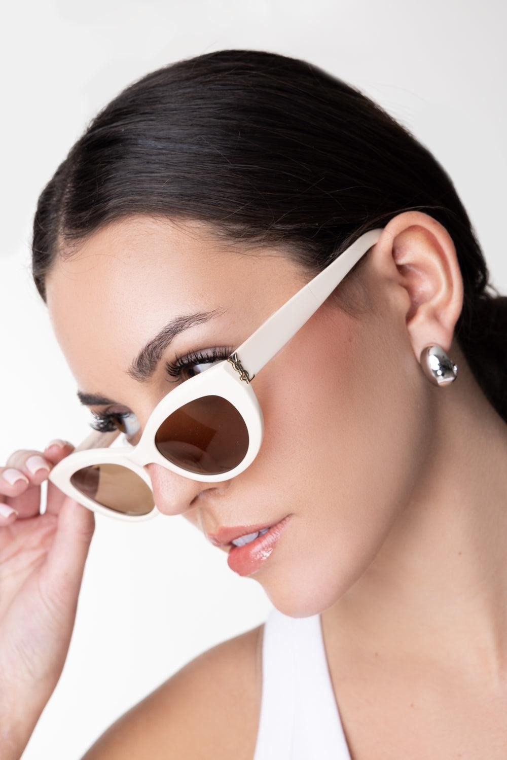 Acetate Cat-Eye Sunglasses - 3