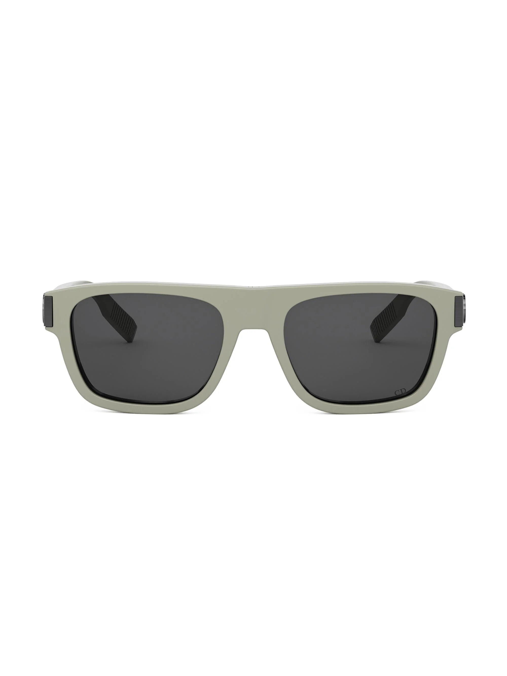 Men's CD Icon S3I 55MM Square Sunglasses - Sage Dark Grey - 1