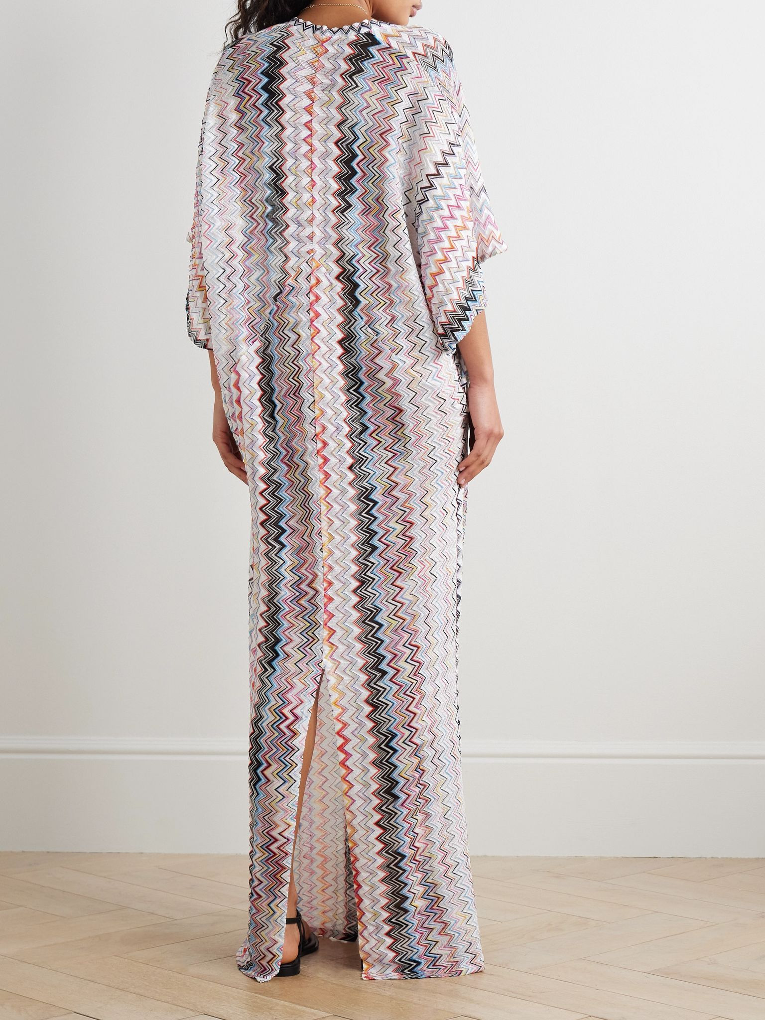 Striped crochet-knit coverup Multi - 3