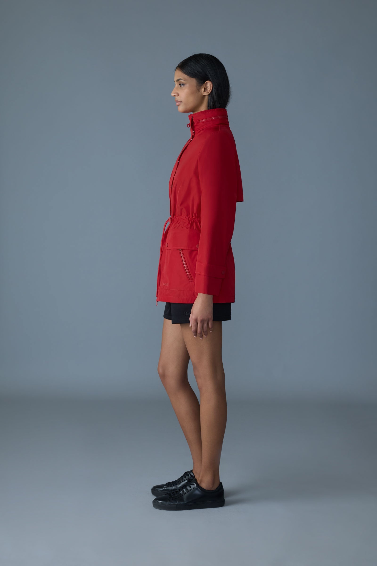 KERYN Medium-Length Rain Jacket - 3