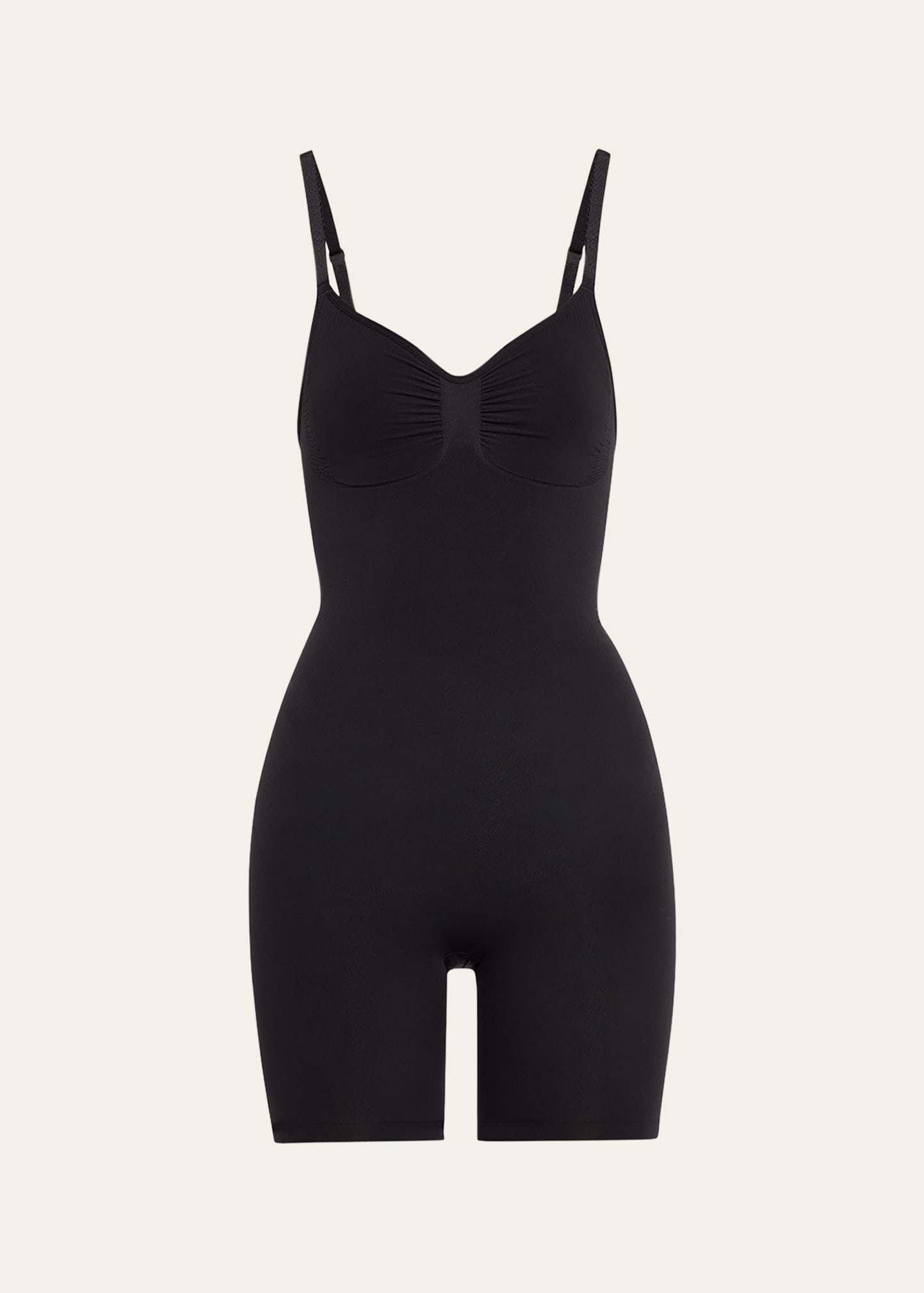 Seamless Sculpt Mid-Thigh Bodysuit - 1