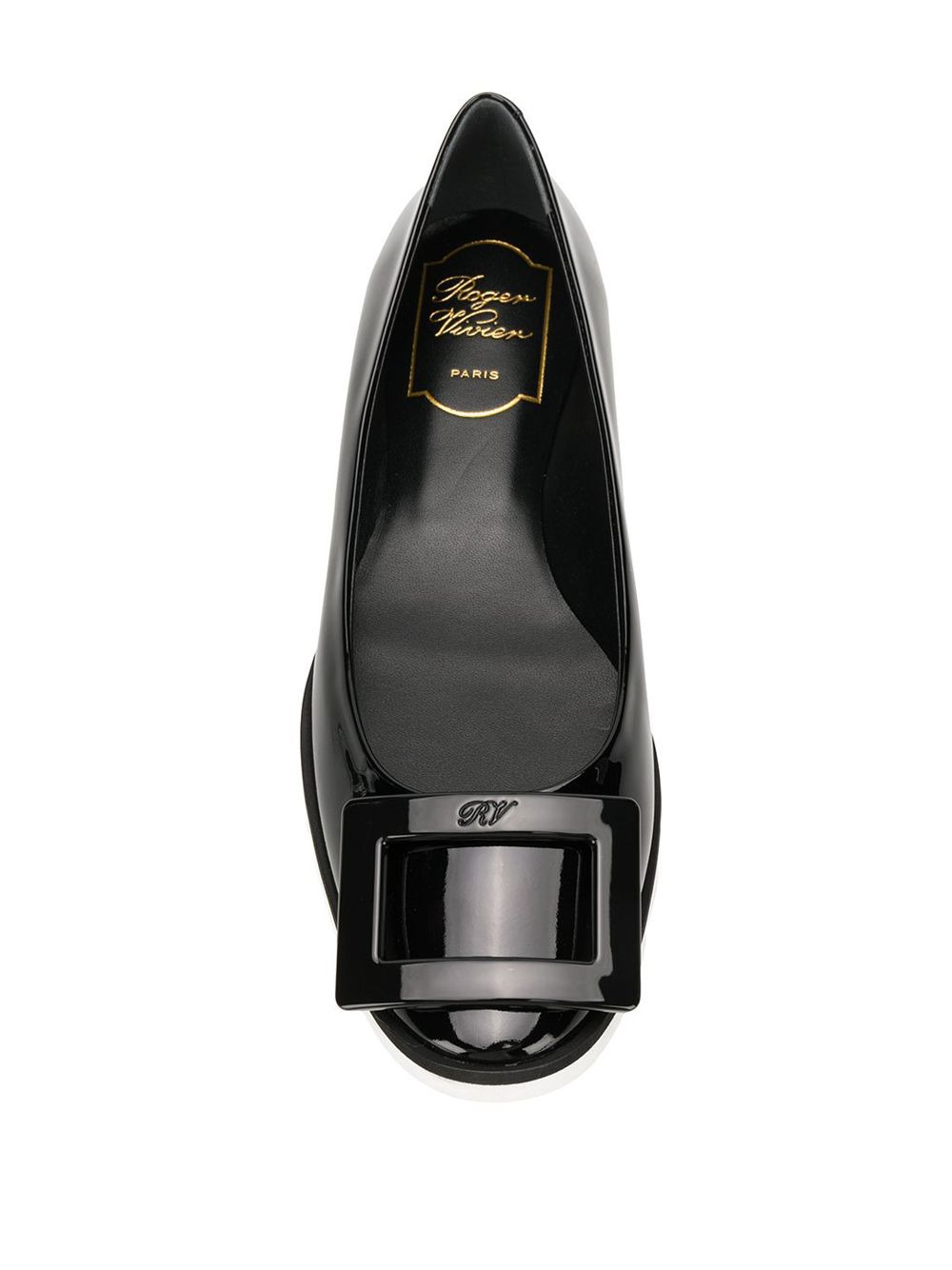 buckle-detail ballet flats - 4