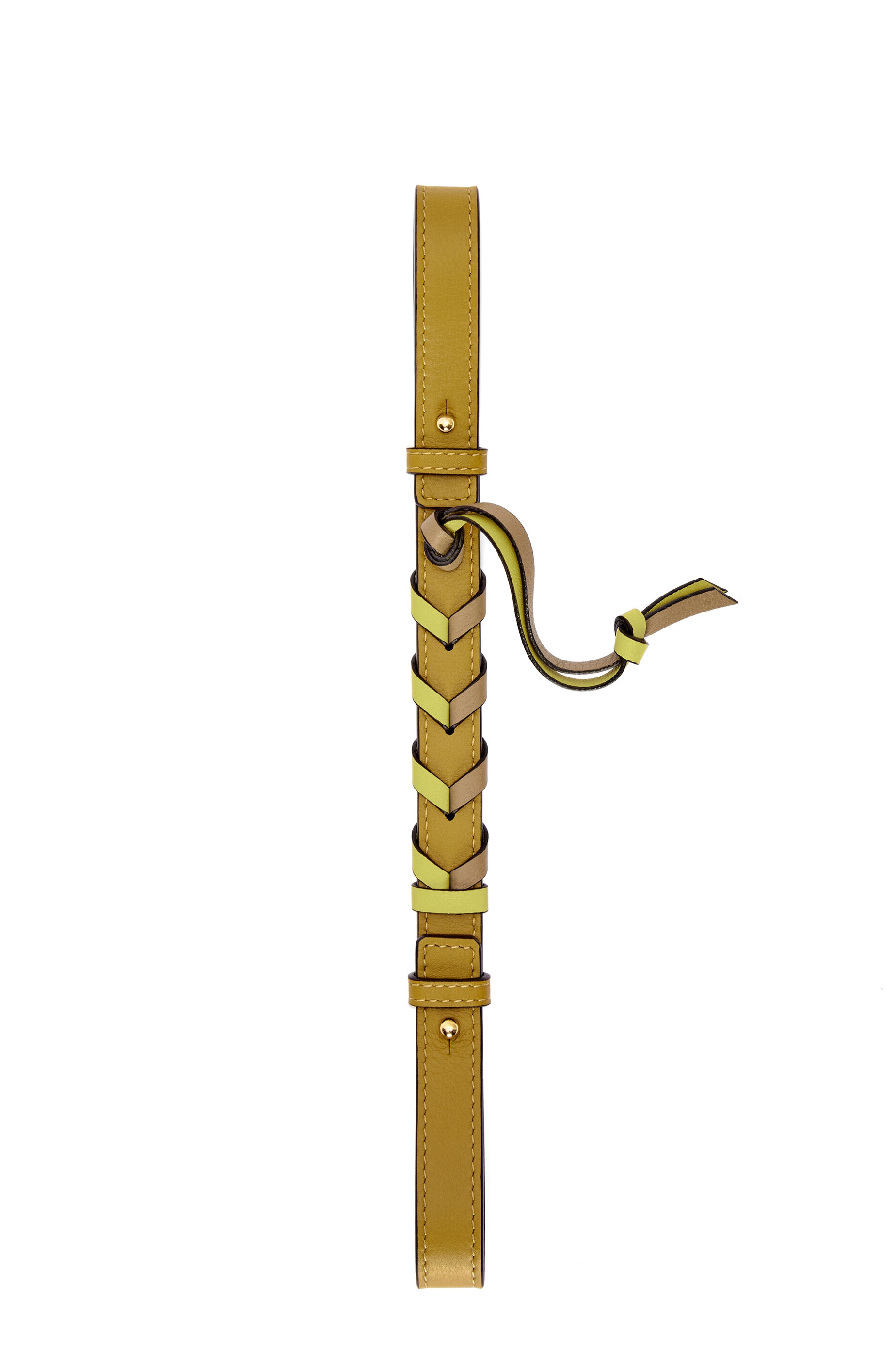Short braided strap in classic calfskin - 2