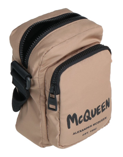 Alexander McQueen Beige Men's Cross-body Bags outlook