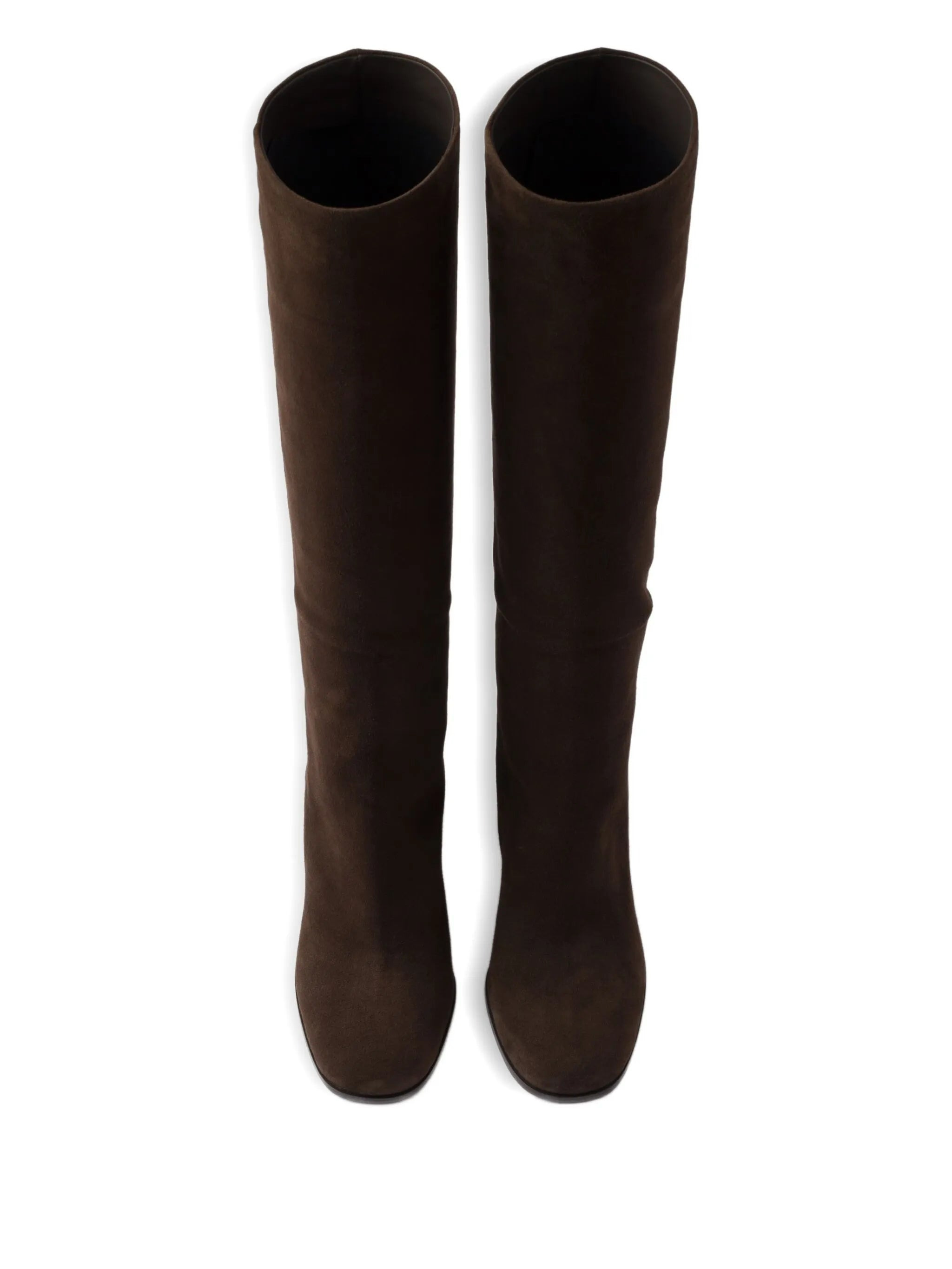 Prada 70mm Suede Block-heel Boots - 2