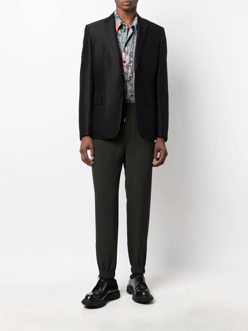 Alexander McQueen drawstring track pants outlook