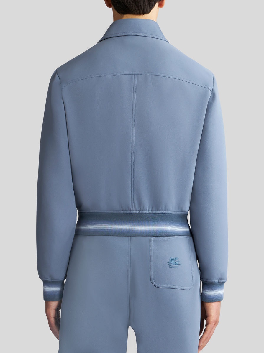 ZIPPED JACKET WITH LOGO - 5