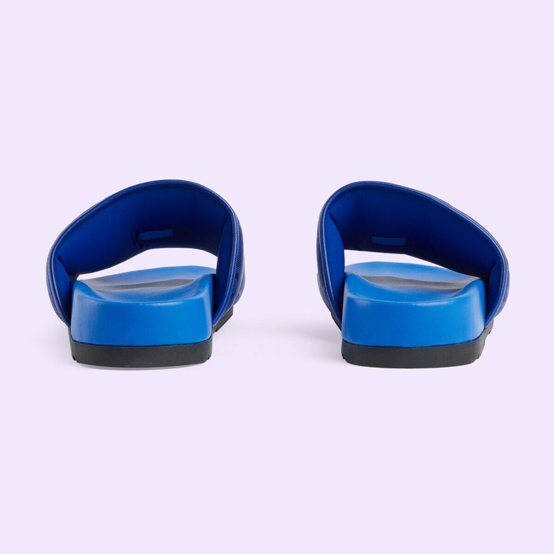 GUCCI Men's GG nylon slide sandal outlook