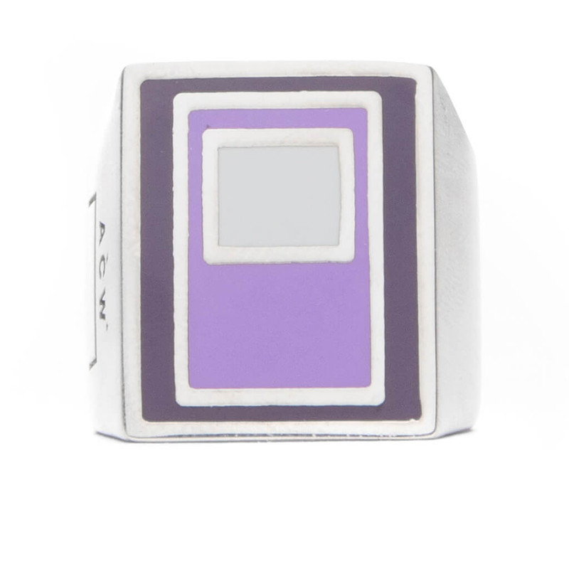 A-COLD-WALL VERTICAL RING - DEEP PURPLE 1