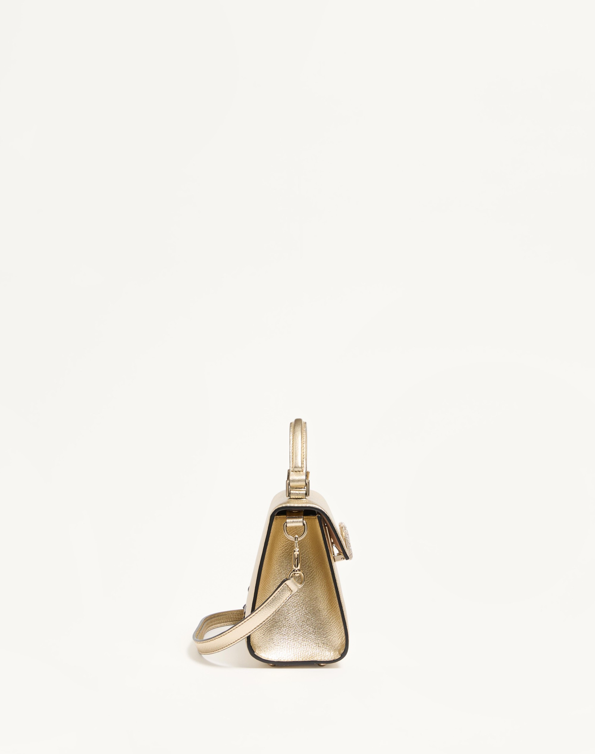 MINI VSLING HANDBAG IN METALLIC GRAINY CALFSKIN - 3