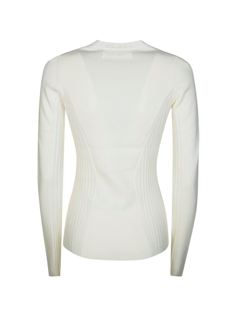Victoria Beckham long-sleeve ribbed T-shirt outlook