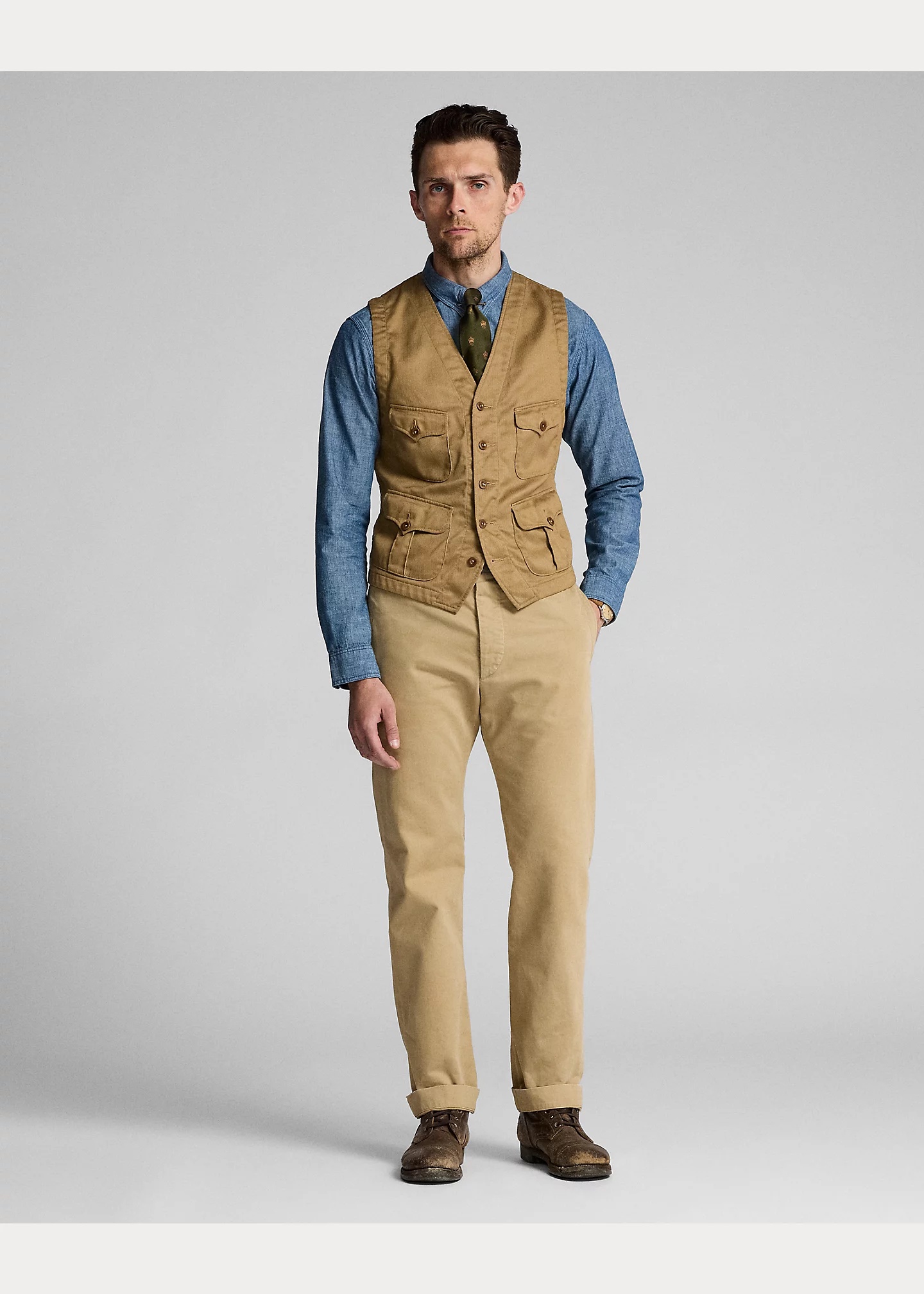 Bedford Cord Vest - 3