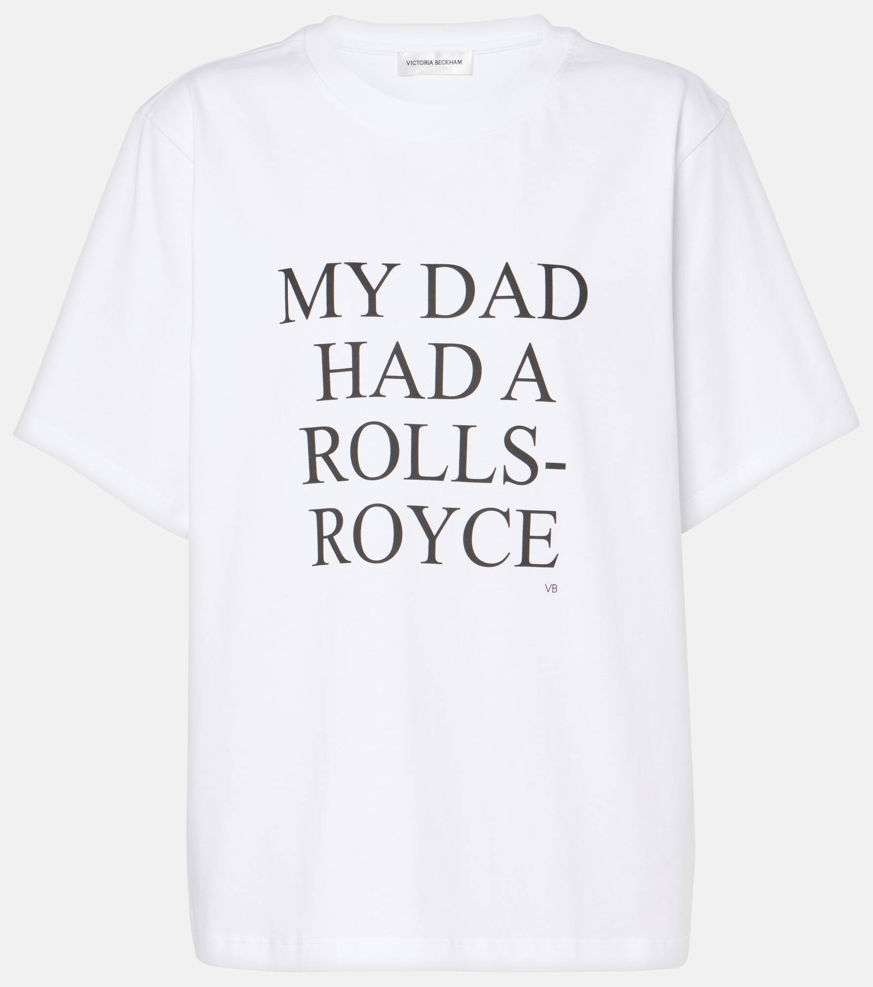Slogan cotton jersey T-shirt - 1