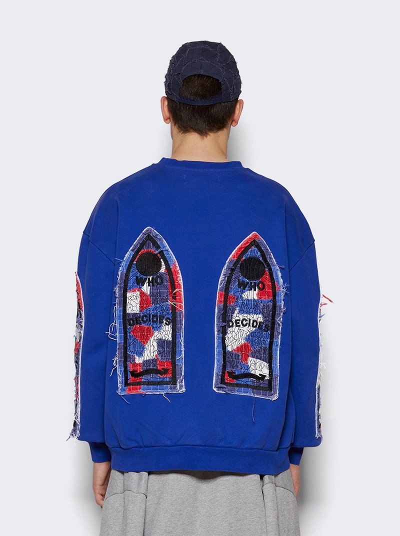 Glory Fabricated Sweatshirt Indigo 5