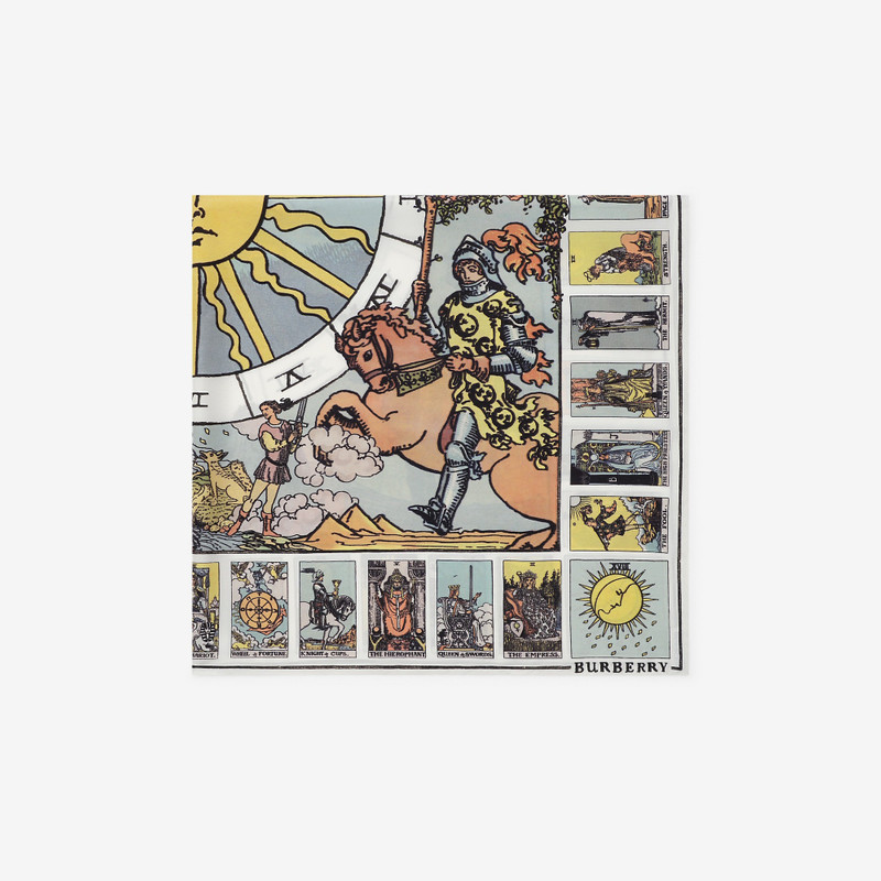Burberry Tarot Silk Scarf outlook