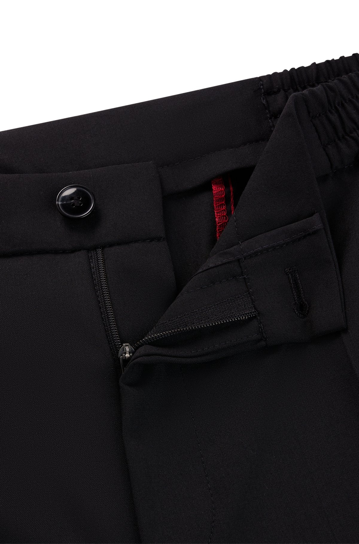 SLIM-FIT TROUSERS IN PERFORMANCE-STRETCH CLOTH - 6