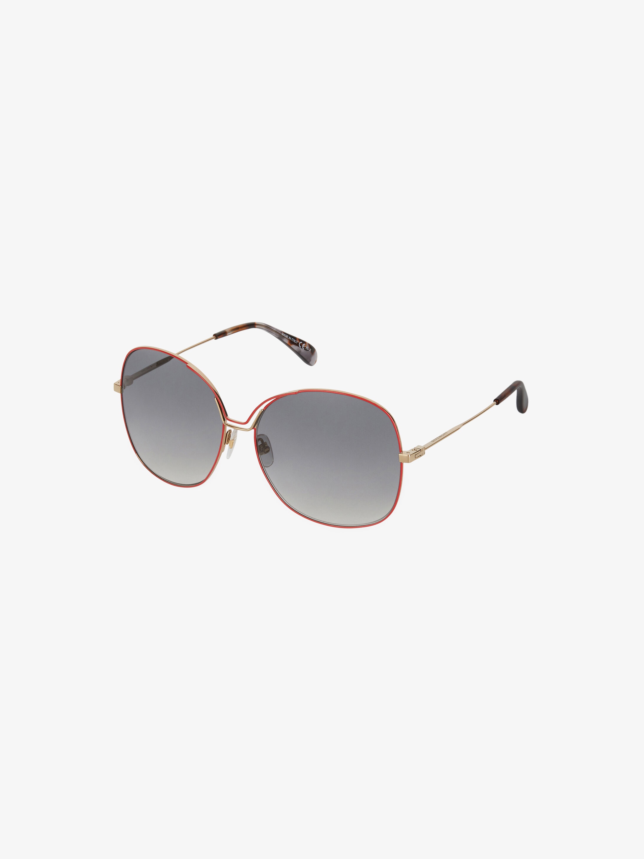 Two tone GV Bow sunglasses in metal - 1