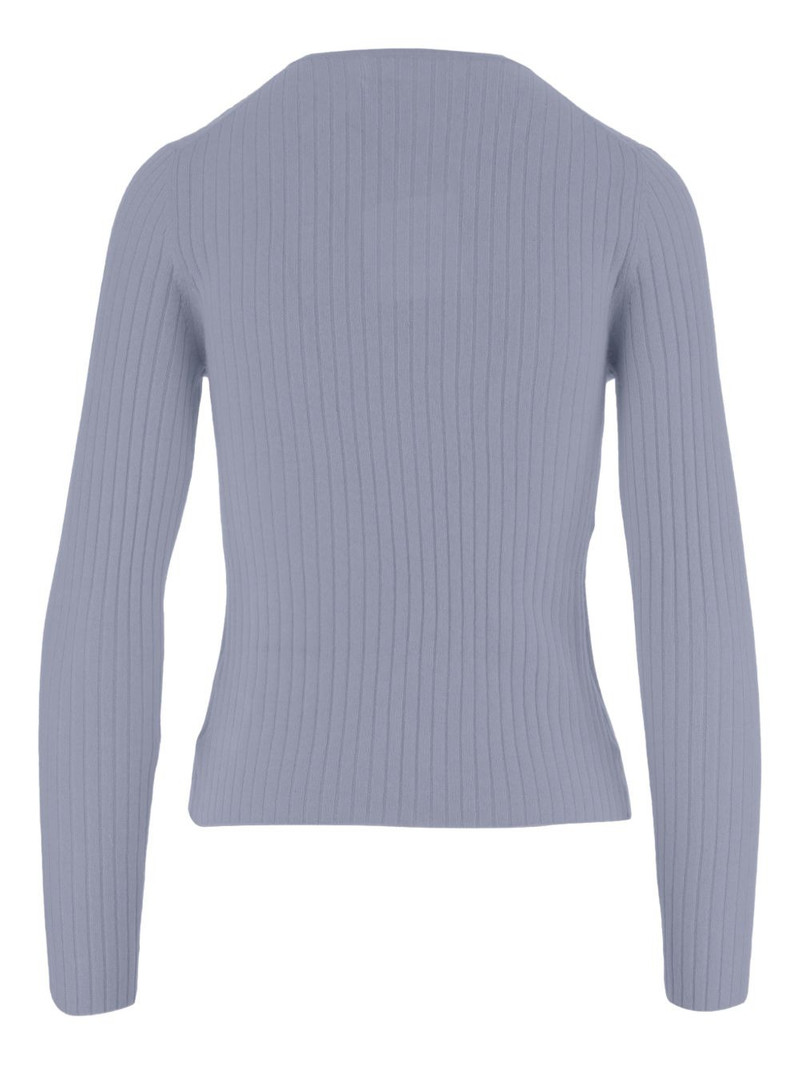 arch4 ribbed V-neck cardigan outlook