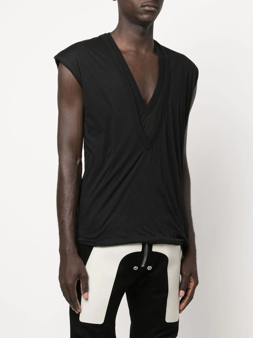 Rick Owens double-layer Dylan tank top | REVERSIBLE