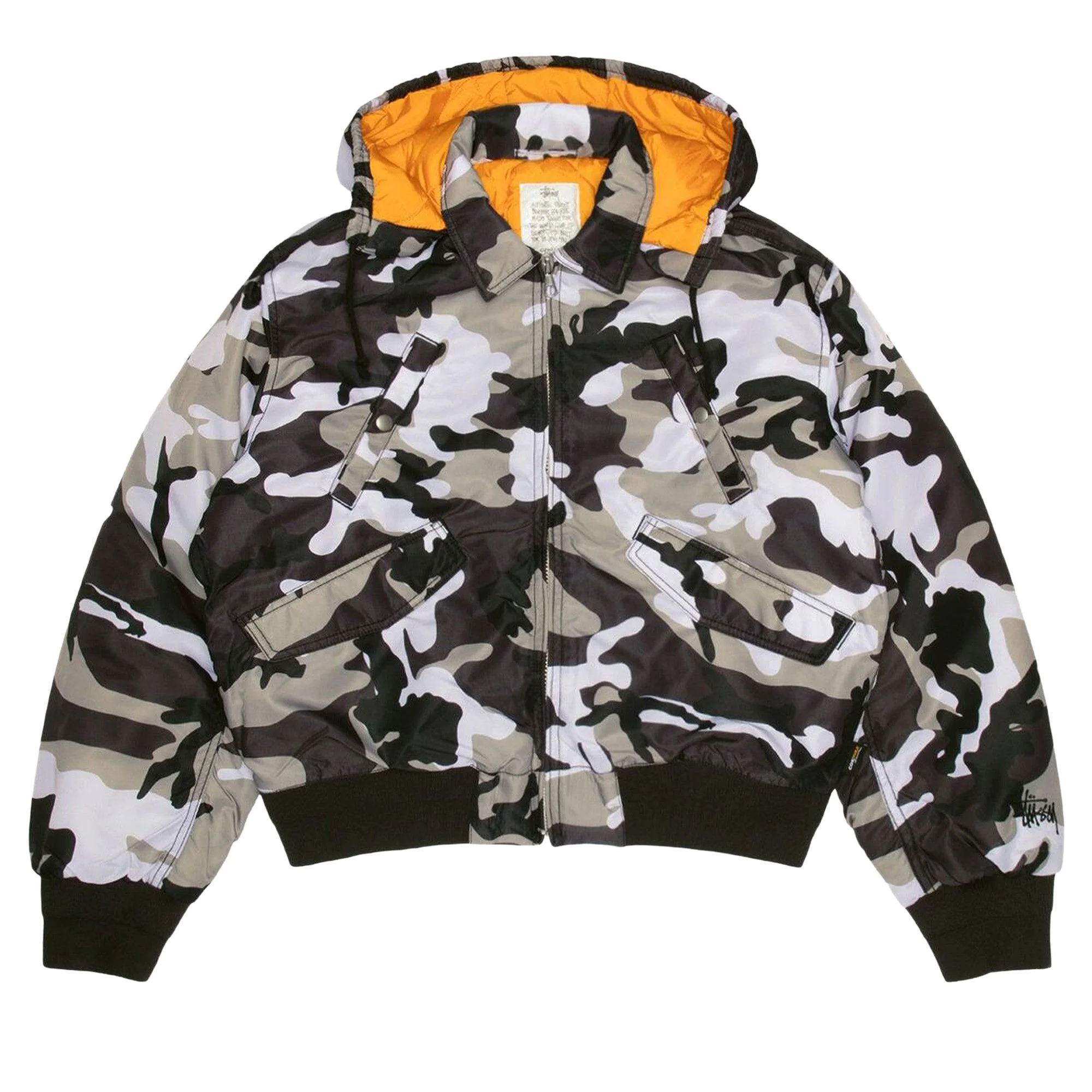 Stussy Flight Bomber 'Snow Camo' - 1